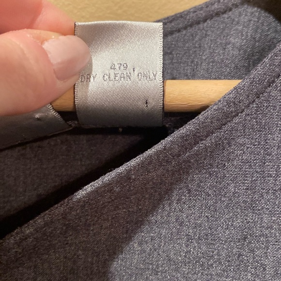 Spiegel dark gray sheath dress in great condition with pockets on front - Picture 4 of 8